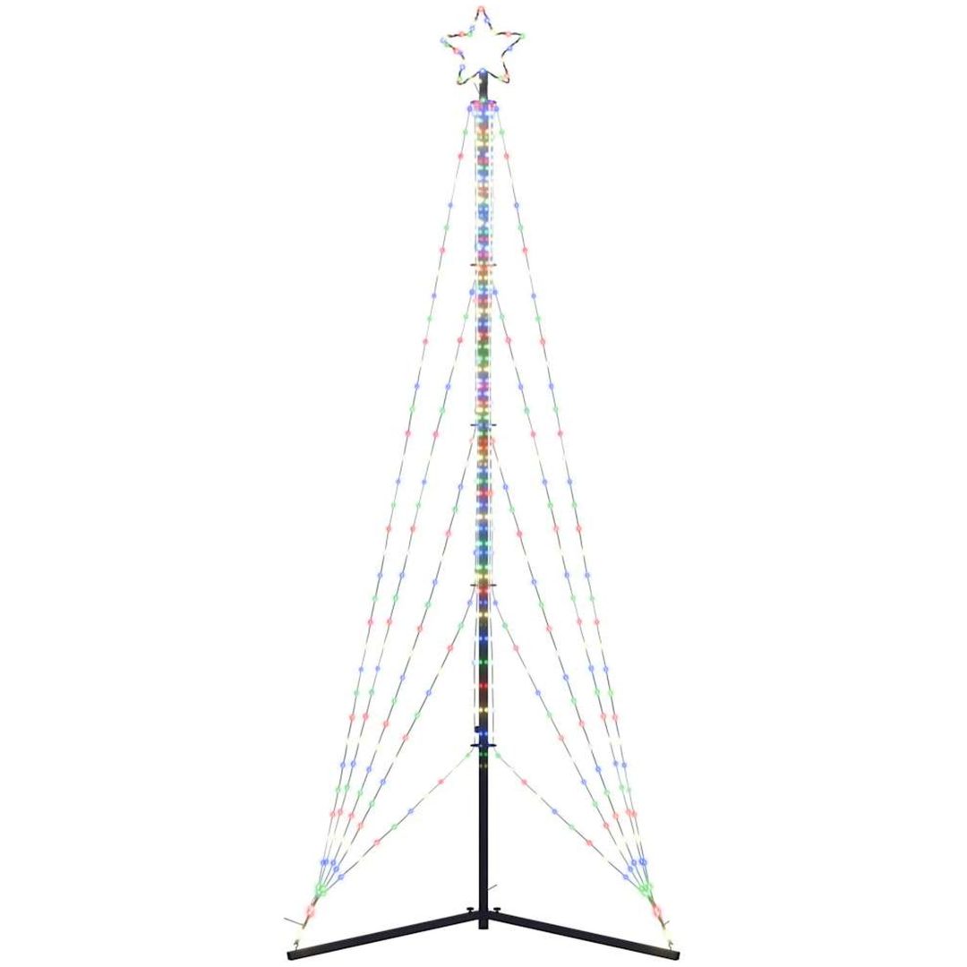 Julgransbelysning 525 LEDs färgglad 302 cm vidaXL 302 cm – bild 6