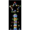 Julgransbelysning 525 LEDs färgglad 302 cm vidaXL 302 cm – miniatyr 10