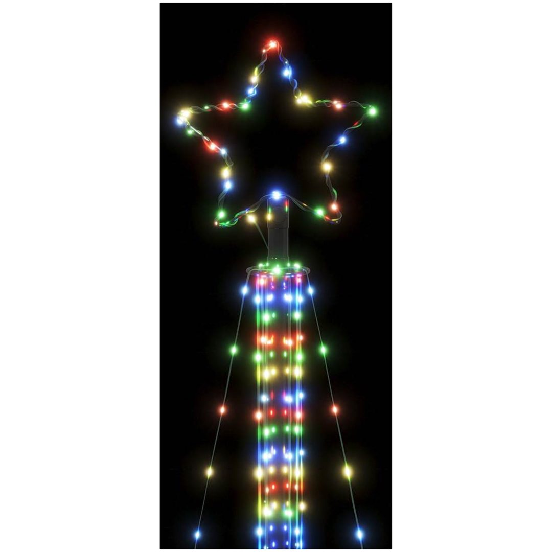 Julgransbelysning 525 LEDs färgglad 302 cm vidaXL 302 cm – bild 10