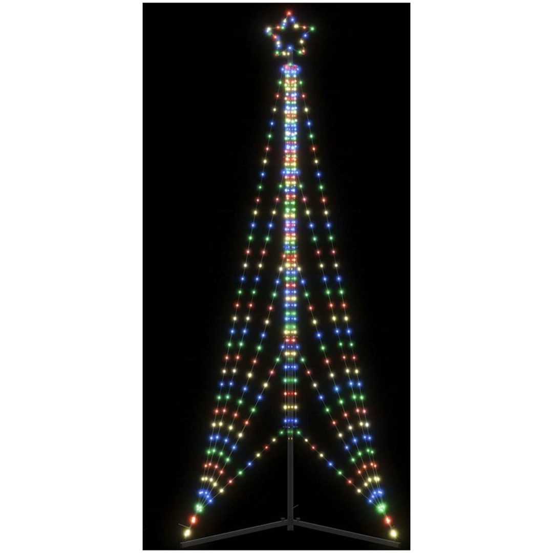 Julgransbelysning 525 LEDs färgglad 302 cm vidaXL 302 cm