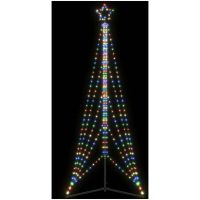 Julgransbelysning 525 LEDs färgglad 302 cm vidaXL
