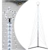 Julgransbelysning 525 LEDs kallvit 302 cm vidaXL 302 cm – miniatyr 2