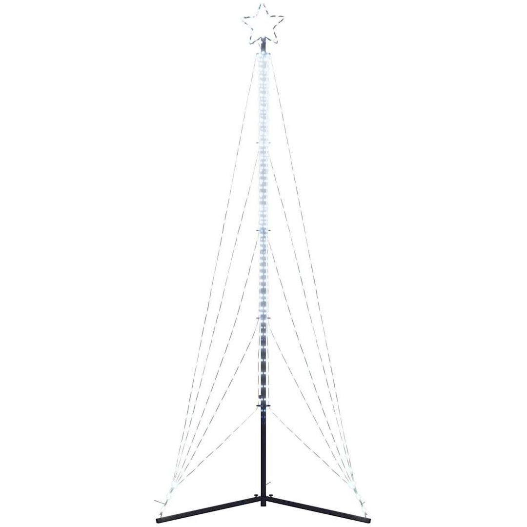 Julgransbelysning 525 LEDs kallvit 302 cm vidaXL 302 cm – bild 6