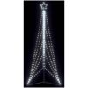Julgransbelysning 525 LEDs kallvit 302 cm vidaXL 302 cm – miniatyr 1