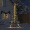 Julgransbelysning 525 LEDs varmvit 302 cm vidaXL 302 cm – miniatyr 3