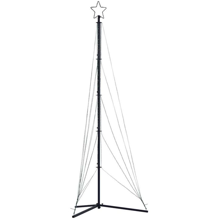 Julgransbelysning 525 LEDs varmvit 302 cm vidaXL 302 cm – bild 4