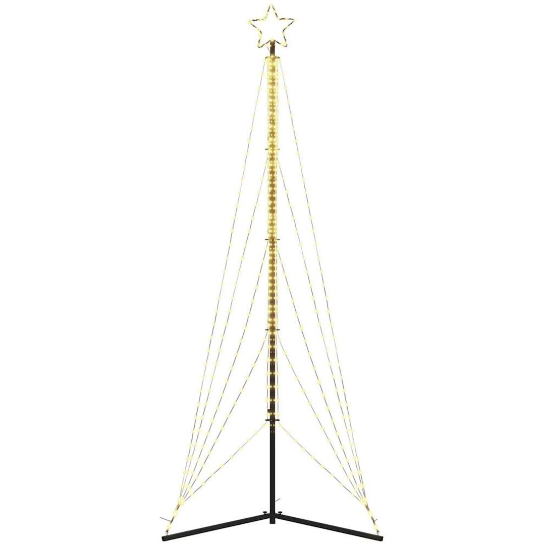 Julgransbelysning 525 LEDs varmvit 302 cm vidaXL 302 cm – bild 6