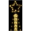 Julgransbelysning 525 LEDs varmvit 302 cm vidaXL 302 cm – miniatyr 10
