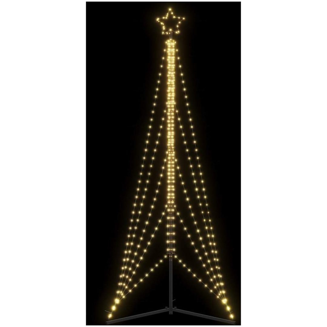 Julgransbelysning 525 LEDs varmvit 302 cm vidaXL 302 cm