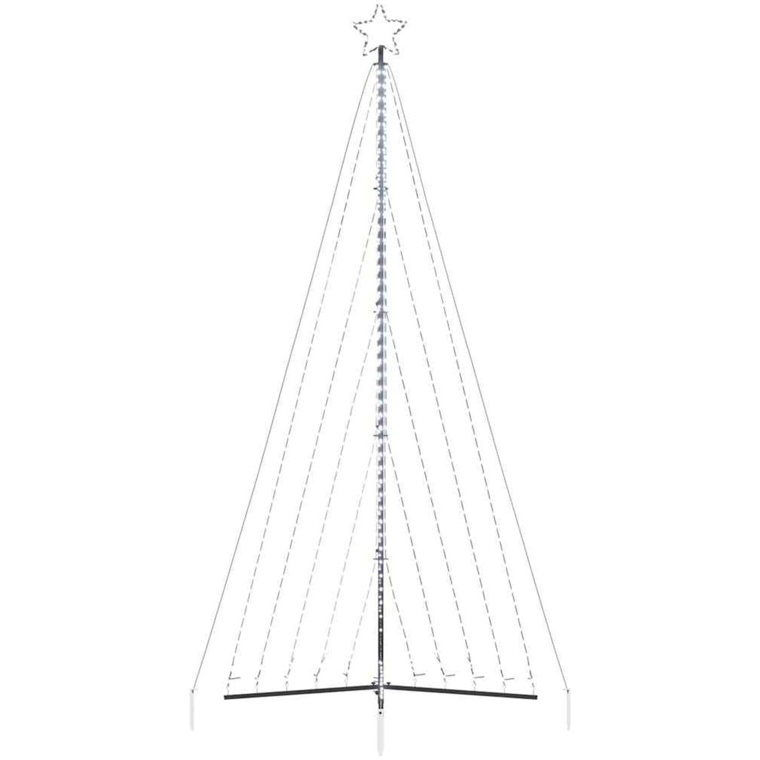 Julgransbelysning 570 LEDs kallvit 399 cm vidaXL 399 cm – bild 6