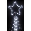 Julgransbelysning 570 LEDs kallvit 399 cm vidaXL 399 cm – miniatyr 10
