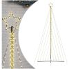Julgransbelysning 570 LEDs varmvit 399 cm vidaXL 399 cm – miniatyr 2