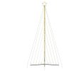 Julgransbelysning 570 LEDs varmvit 399 cm vidaXL 399 cm – miniatyr 6