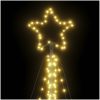 Julgransbelysning 570 LEDs varmvit 399 cm vidaXL 399 cm – miniatyr 10