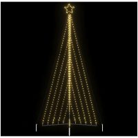 Julgransbelysning 570 LEDs varmvit 399 cm vidaXL