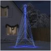 Julgransbelysning 615 LEDs blå 404,5 cm vidaXL 404.5 cm – miniatyr 3