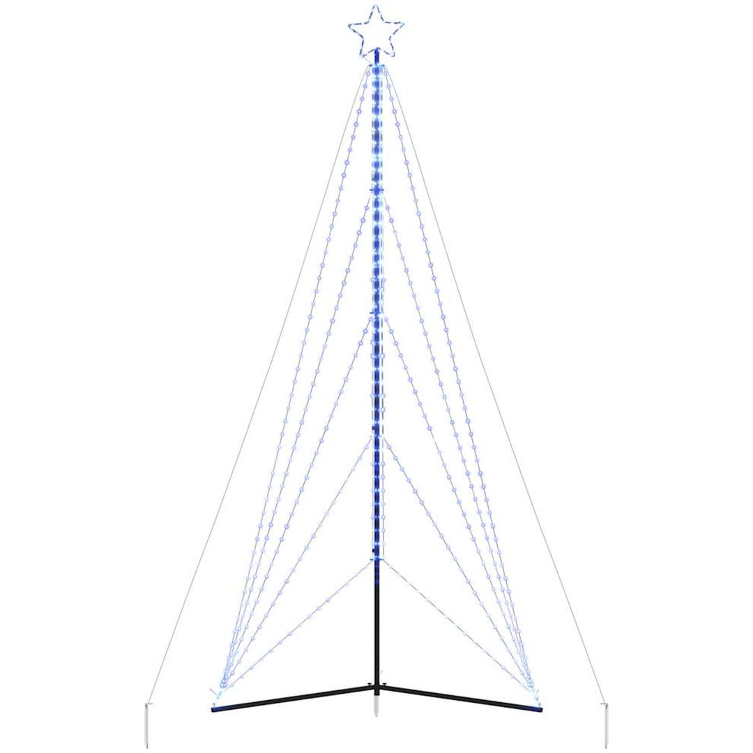 Julgransbelysning 615 LEDs blå 404,5 cm vidaXL 404.5 cm – bild 6