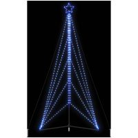 Julgransbelysning 615 LEDs blå 404,5 cm vidaXL