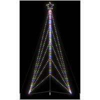 Julgransbelysning 615 LEDs färgglad 404,5 cm vidaXL