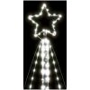 Julgransbelysning 615 LEDs kallvit 404,5 cm vidaXL 404.5 cm – miniatyr 10