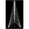 Julgransbelysning 615 LEDs kallvit 404,5 cm vidaXL 404.5 cm – miniatyr 1