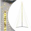 Julgransbelysning 615 LEDs varmvit 404,5 cm vidaXL 404.5 cm – miniatyr 2