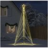 Julgransbelysning 615 LEDs varmvit 404,5 cm vidaXL 404.5 cm – miniatyr 3