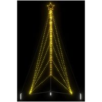 Julgransbelysning 615 LEDs varmvit 404,5 cm vidaXL