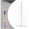 Julgransbelysning 789 LEDs färgglad 476 cm vidaXL 476 cm – miniatyr 2