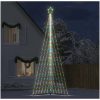 Julgransbelysning 789 LEDs färgglad 476 cm vidaXL 476 cm – miniatyr 3