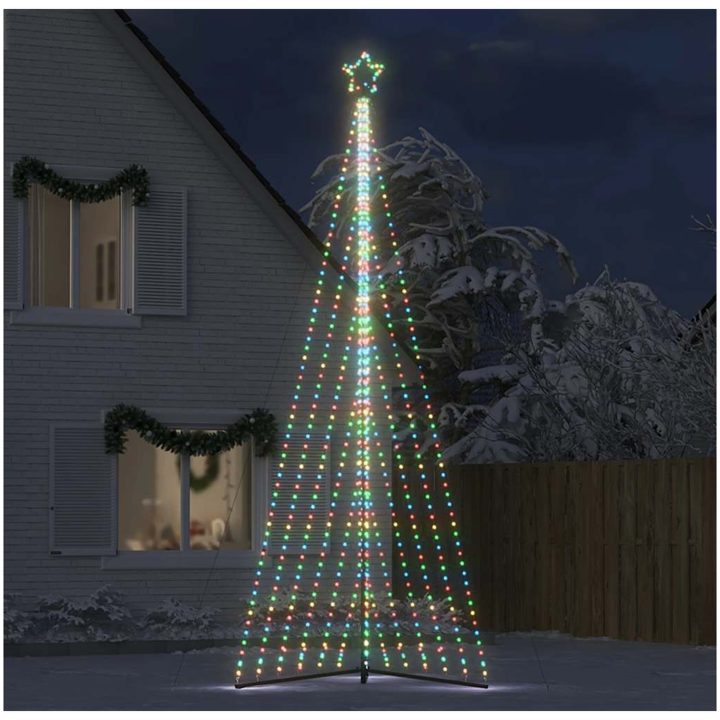Julgransbelysning 789 LEDs färgglad 476 cm vidaXL 476 cm – bild 3