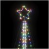 Julgransbelysning 789 LEDs färgglad 476 cm vidaXL 476 cm – miniatyr 10