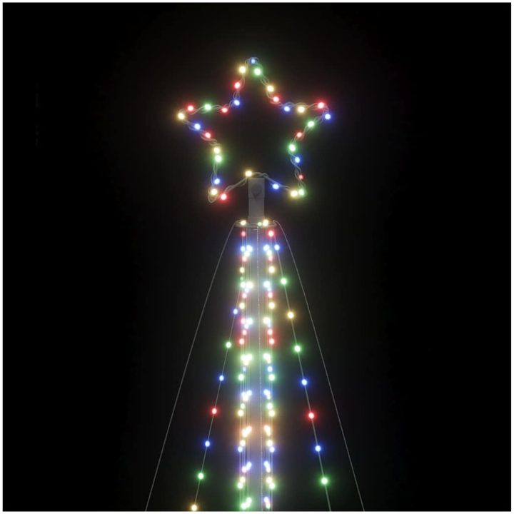 Julgransbelysning 789 LEDs färgglad 476 cm vidaXL 476 cm – bild 10