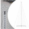 Julgransbelysning 789 LEDs kallvit 476 cm vidaXL 476 cm – miniatyr 2