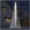 Julgransbelysning 789 LEDs kallvit 476 cm vidaXL 476 cm – miniatyr 3