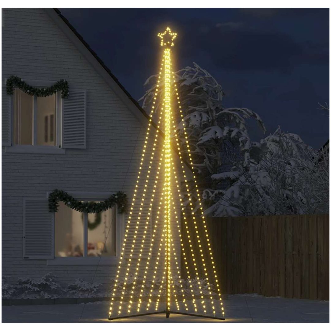 Julgransbelysning 789 LEDs varmvit 476 cm vidaXL 476 cm – bild 3