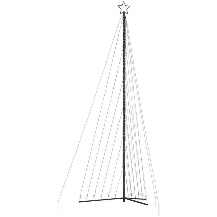 Julgransbelysning 789 LEDs varmvit 476 cm vidaXL 476 cm – bild 4
