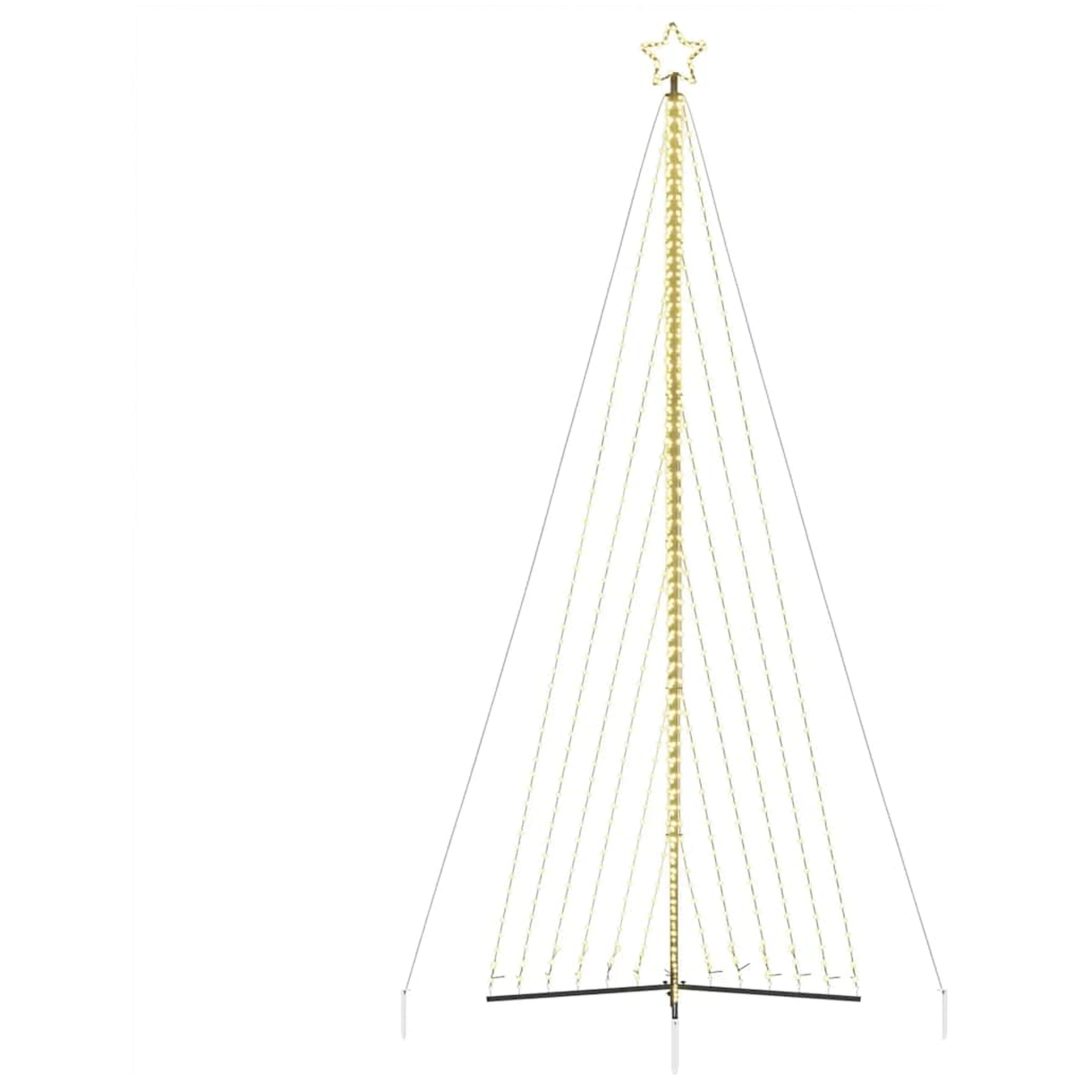 Julgransbelysning 789 LEDs varmvit 476 cm vidaXL 476 cm – bild 6