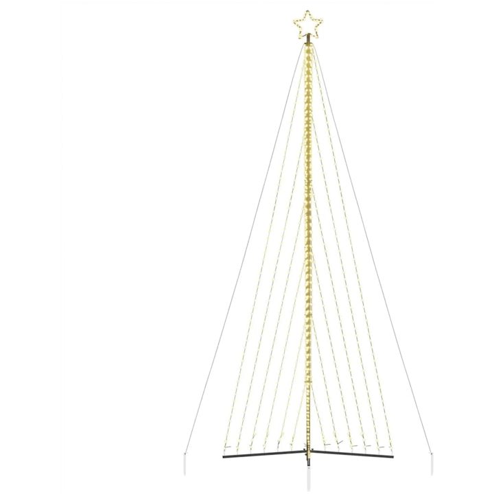 Julgransbelysning 789 LEDs varmvit 476 cm vidaXL 476 cm – bild 6