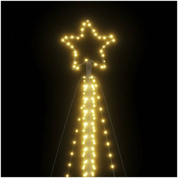 Julgransbelysning 789 LEDs varmvit 476 cm vidaXL 476 cm – bild 10