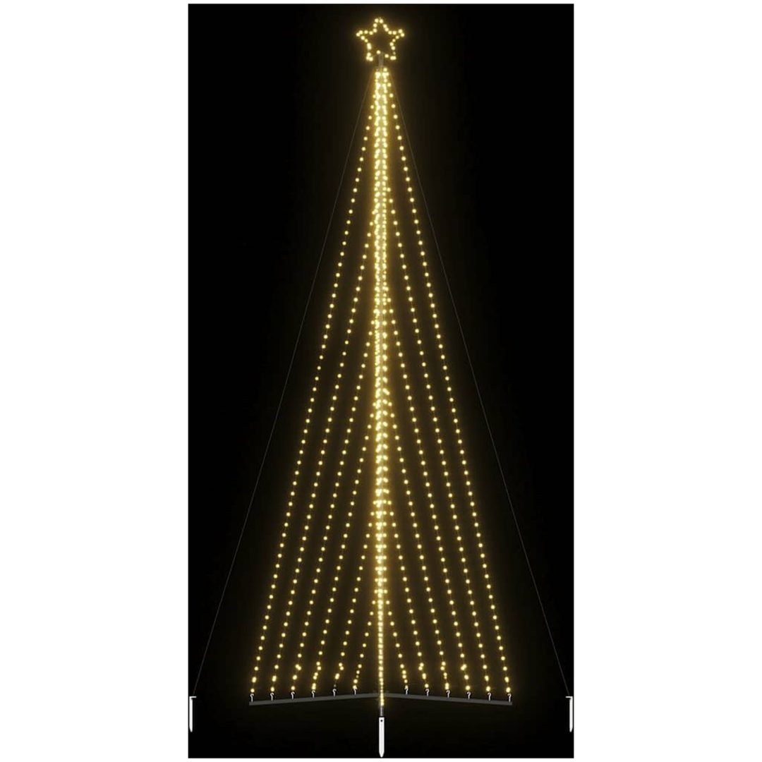 Julgransbelysning 789 LEDs varmvit 476 cm vidaXL 476 cm