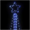 Julgransbelysning 861 LEDs blå 478 cm vidaXL 478 cm – miniatyr 10