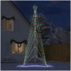 Julgransbelysning 861 LEDs färgglad 478 cm vidaXL 478 cm – miniatyr 3