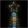 Julgransbelysning 861 LEDs färgglad 478 cm vidaXL 478 cm – miniatyr 10