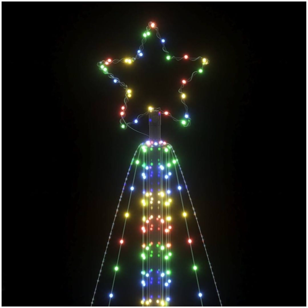 Julgransbelysning 861 LEDs färgglad 478 cm vidaXL 478 cm – bild 10