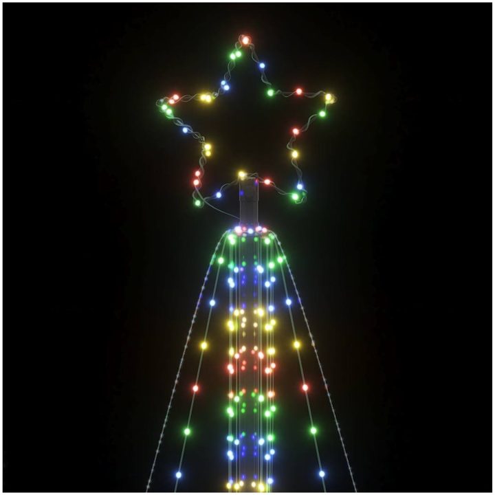 Julgransbelysning 861 LEDs färgglad 478 cm vidaXL 478 cm – bild 10
