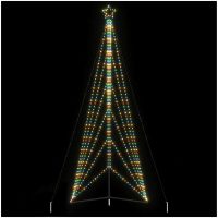 Julgransbelysning 861 LEDs färgglad 478 cm vidaXL