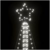 Julgransbelysning 861 LEDs kallvit 478 cm vidaXL 478 cm – miniatyr 10