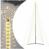 Julgransbelysning 861 LEDs varmvit 478 cm vidaXL 478 cm – miniatyr 2