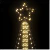 Julgransbelysning 861 LEDs varmvit 478 cm vidaXL 478 cm – miniatyr 10